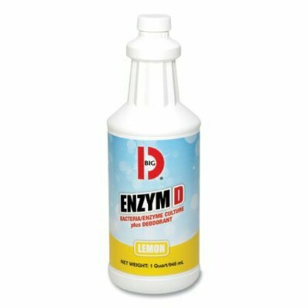BIG D BigDIndus, Enzym D Digester Liquid Deodorant, Lemon, 32oz, 12PK 500